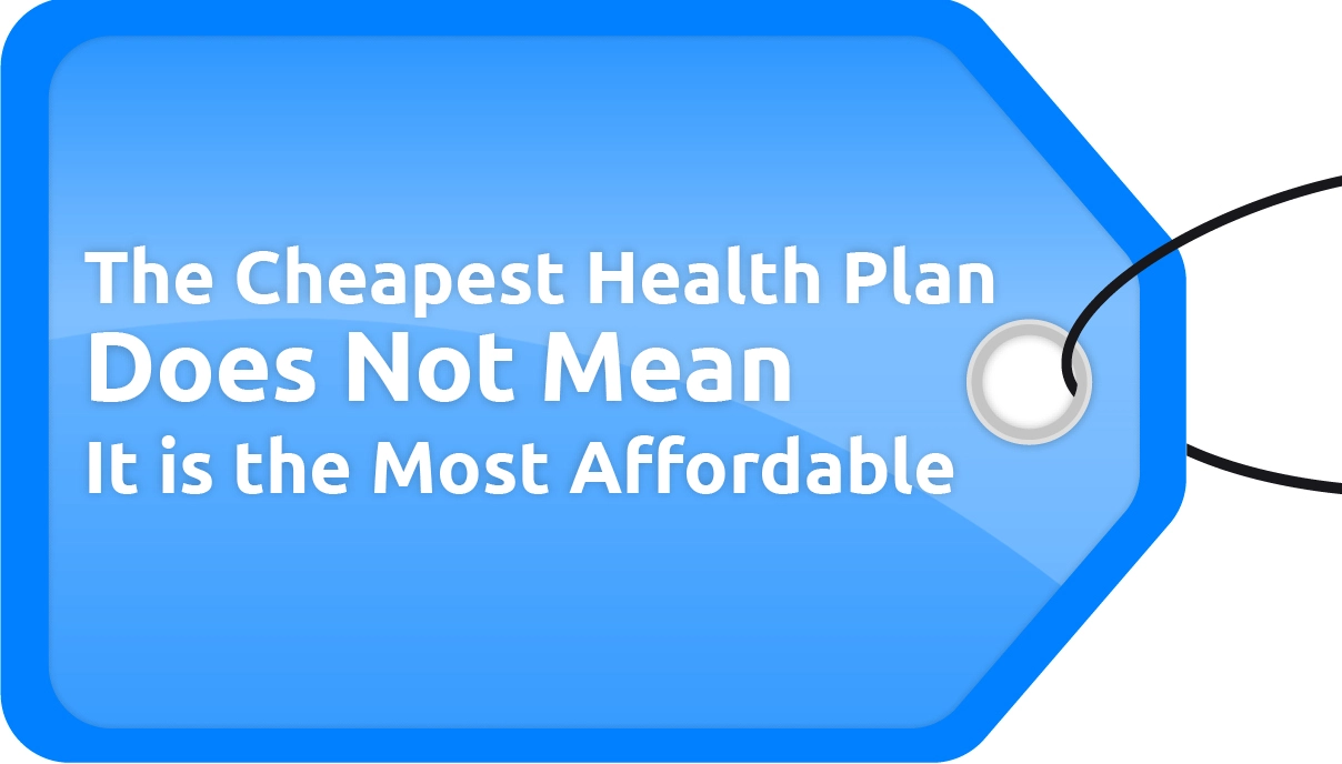 The Cheapest Health Plan Does Not Mean It is the Most Affordable